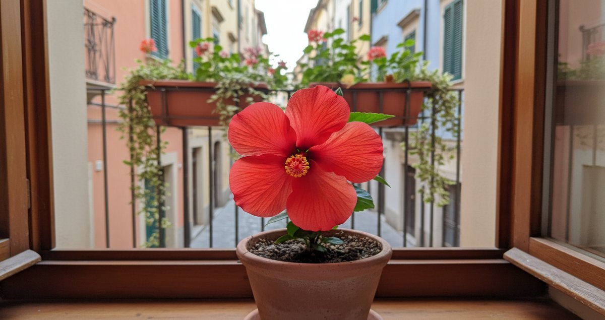 hibiscus-in-full-bloom-indoors-trucco-vivaio-tropici-casa