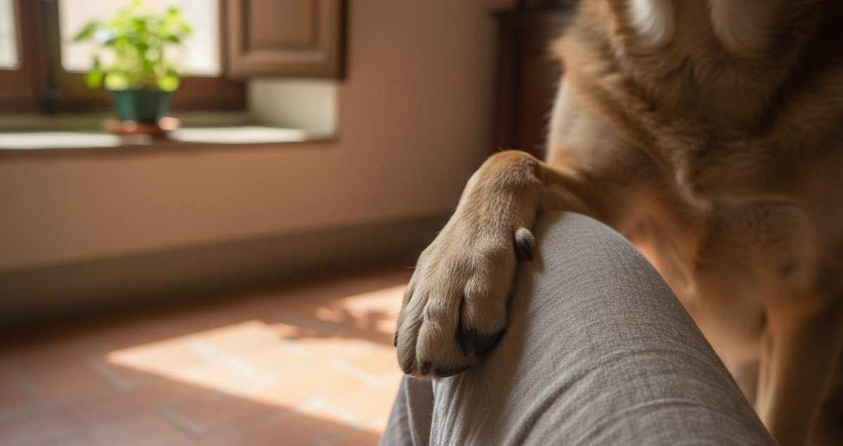 se-il-tuo-cane-ti-da-la-zampa-non-e-per-giocare